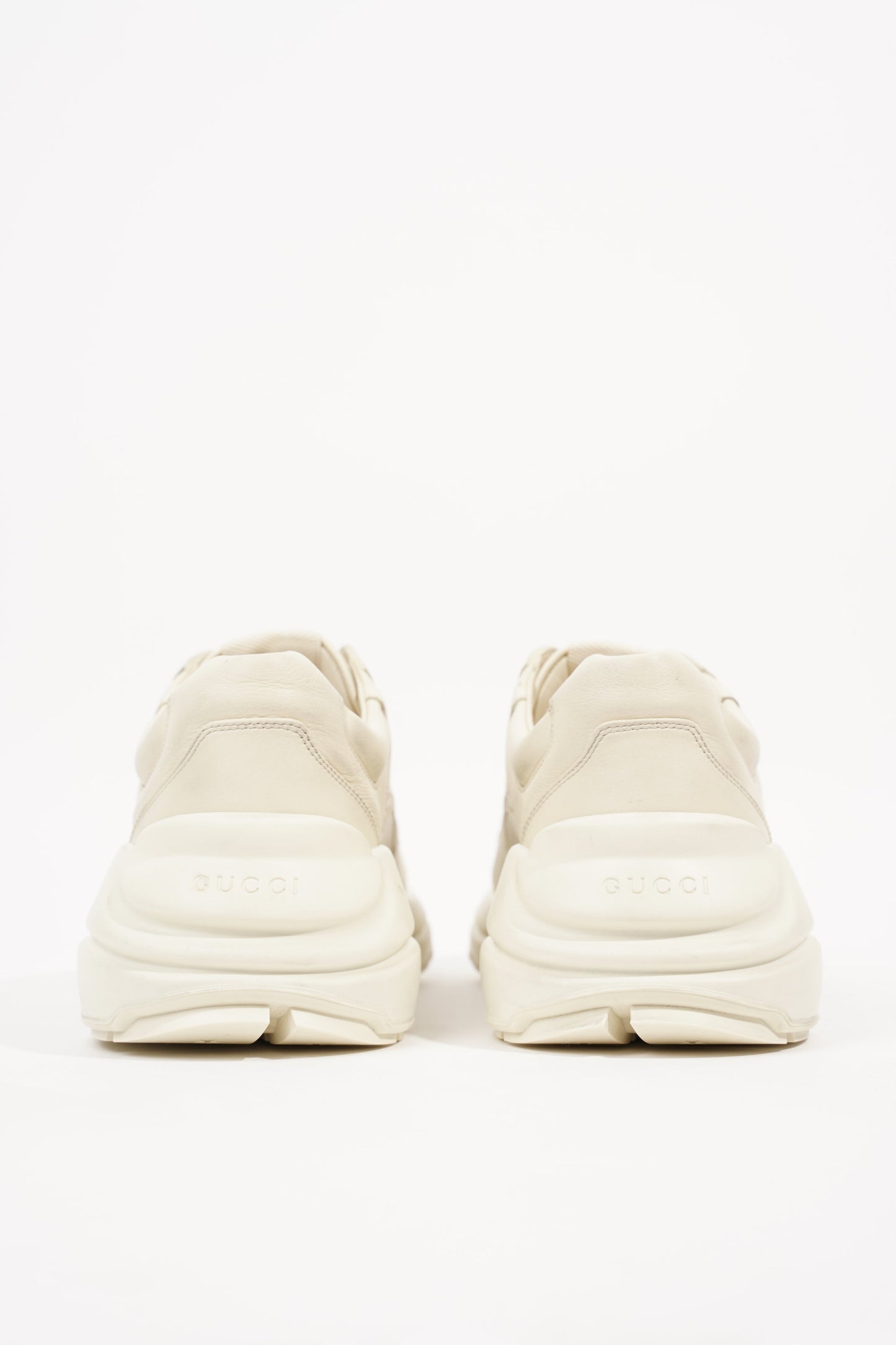 Gucci Mens Rhyton Sneaker Ivory EU 41 / UK 7