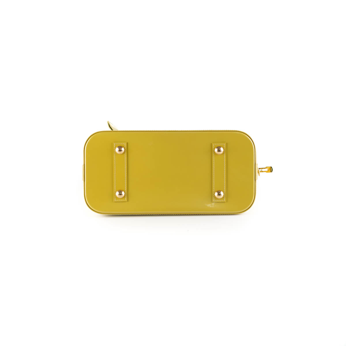 Louis Vuitton Alma PM Green Vernis Bag
