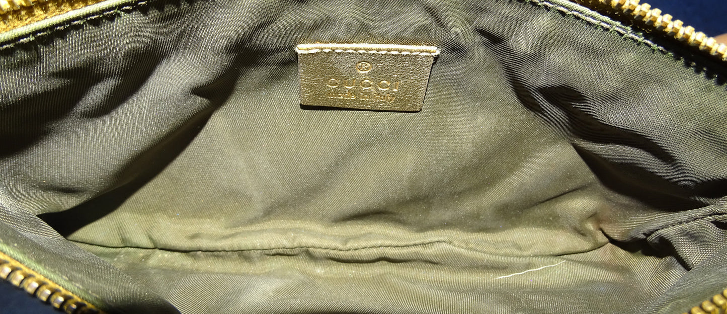 Gucci GG Crystal Wristlet