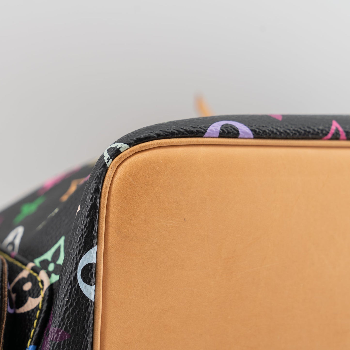 Louis Vuitton Black Monogram Multicolor Petit Noe Bag