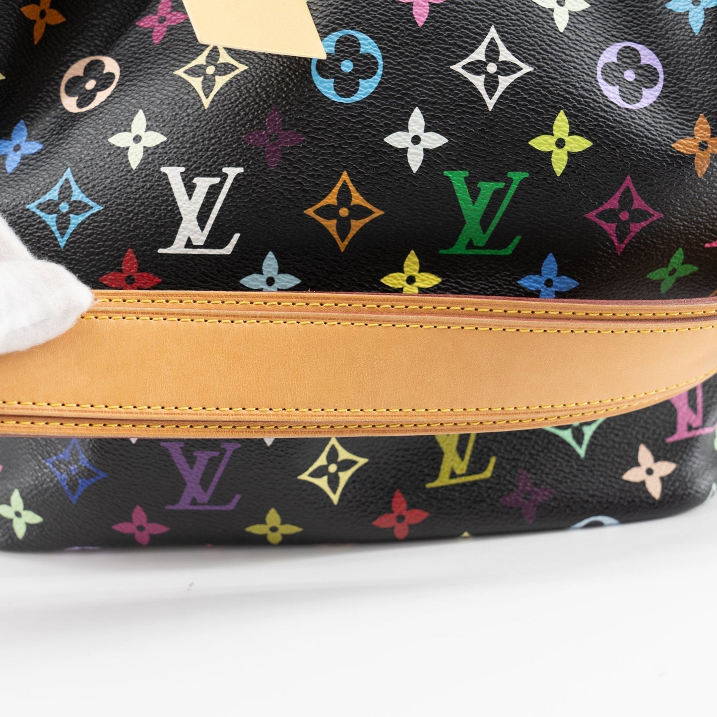 Louis Vuitton Black Monogram Multicolor Petit Noe Bag