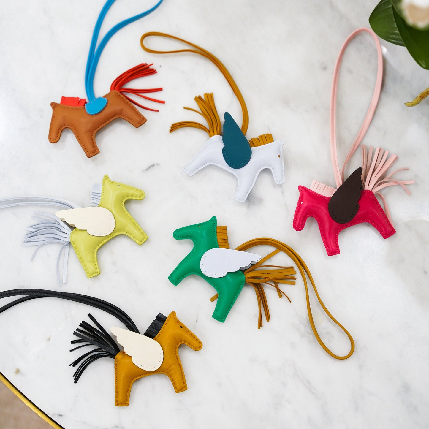 Hermes Rodeo Pegase PM Framboise/Rose Sakura/ Rouge Sellier - Stamp Z