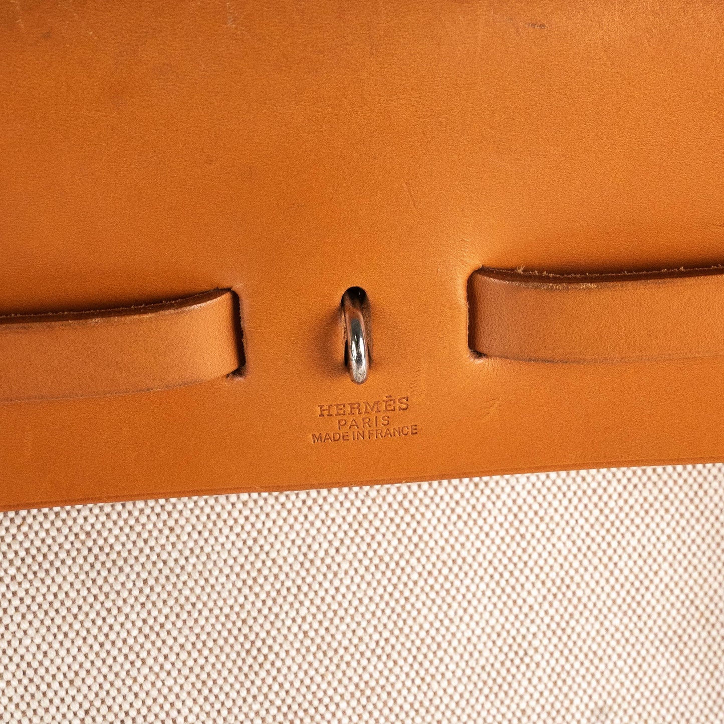 Hermes Herbag Backpack Sac A Dos Gold - [E Square] Stamp