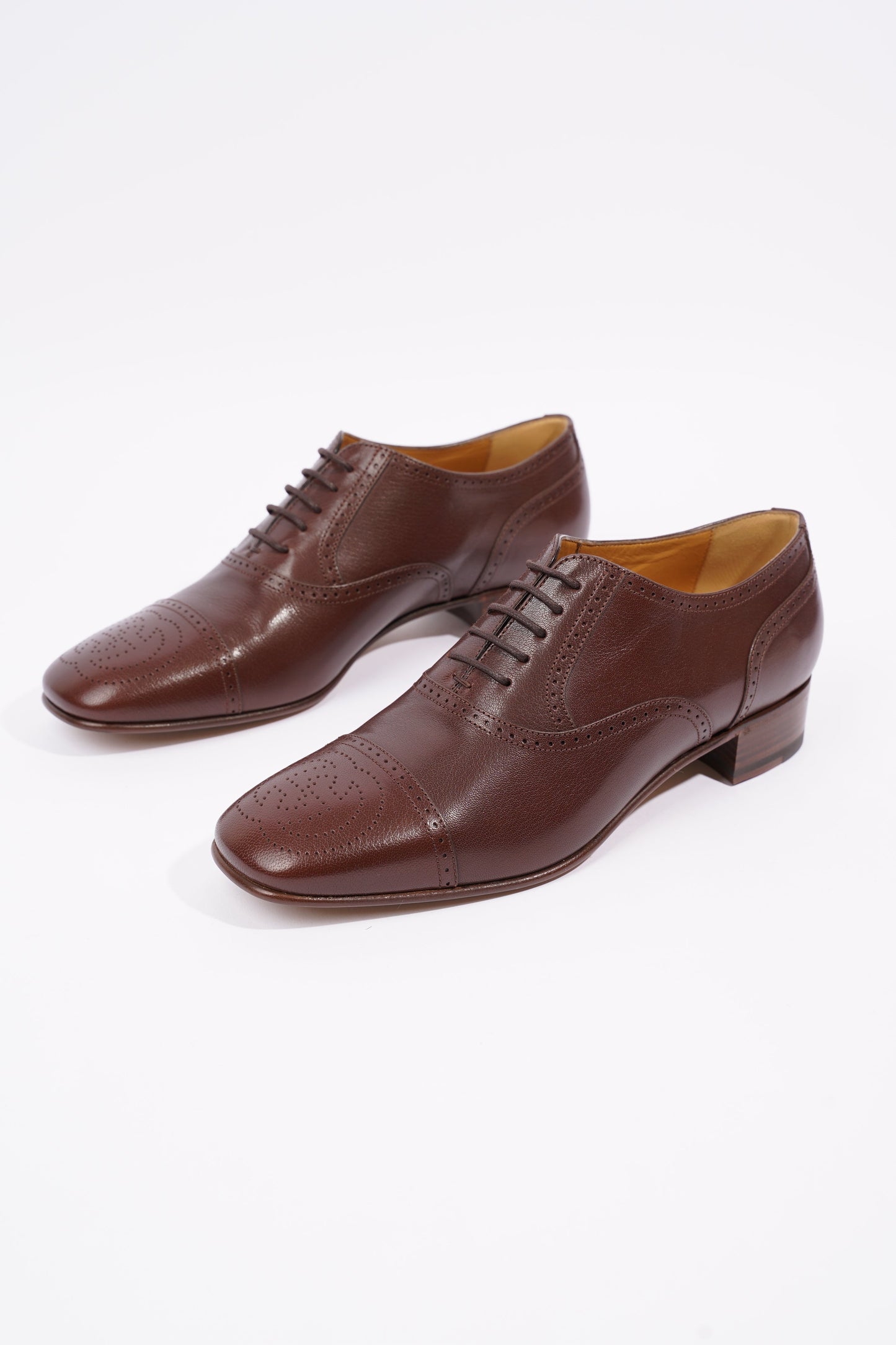 Gucci Mens Dress Brogue Brown EU 43 / UK 9