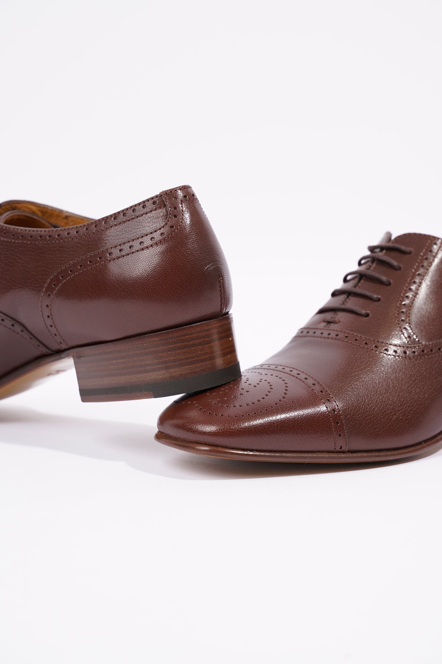Gucci Mens Dress Brogue Brown EU 43 / UK 9