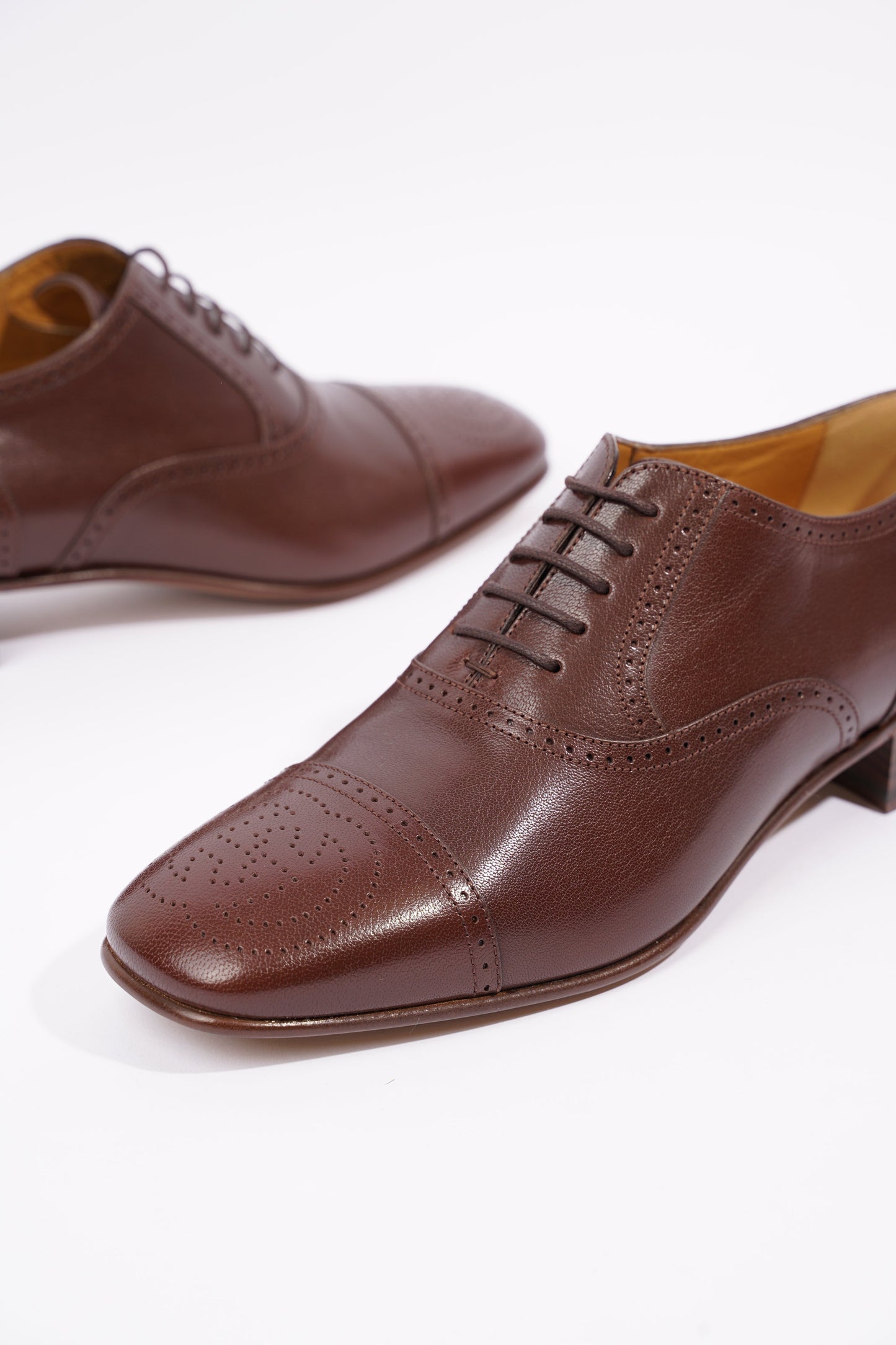 Gucci Mens Dress Brogue Brown EU 43 / UK 9