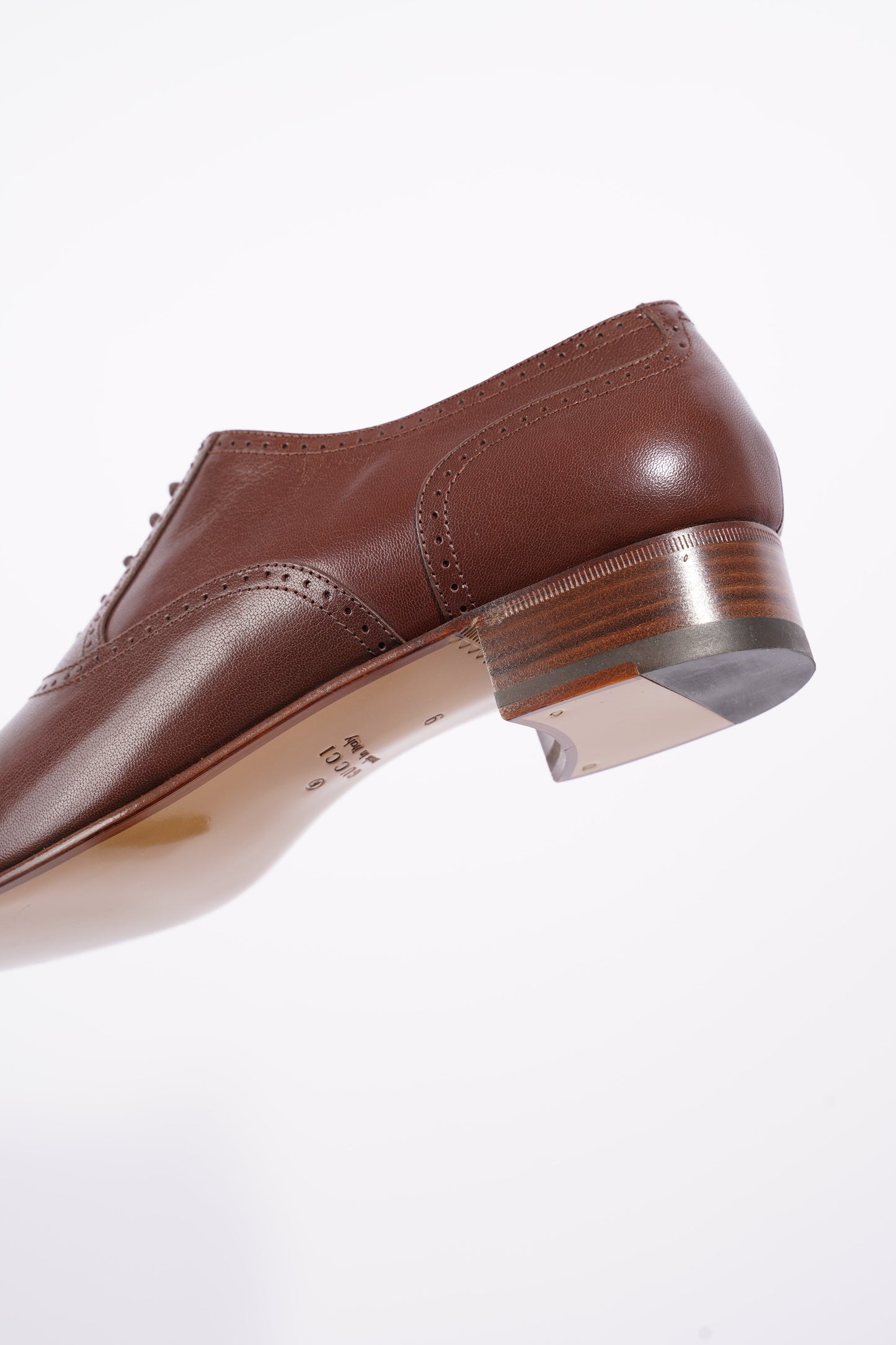 Gucci Mens Dress Brogue Brown EU 43 / UK 9