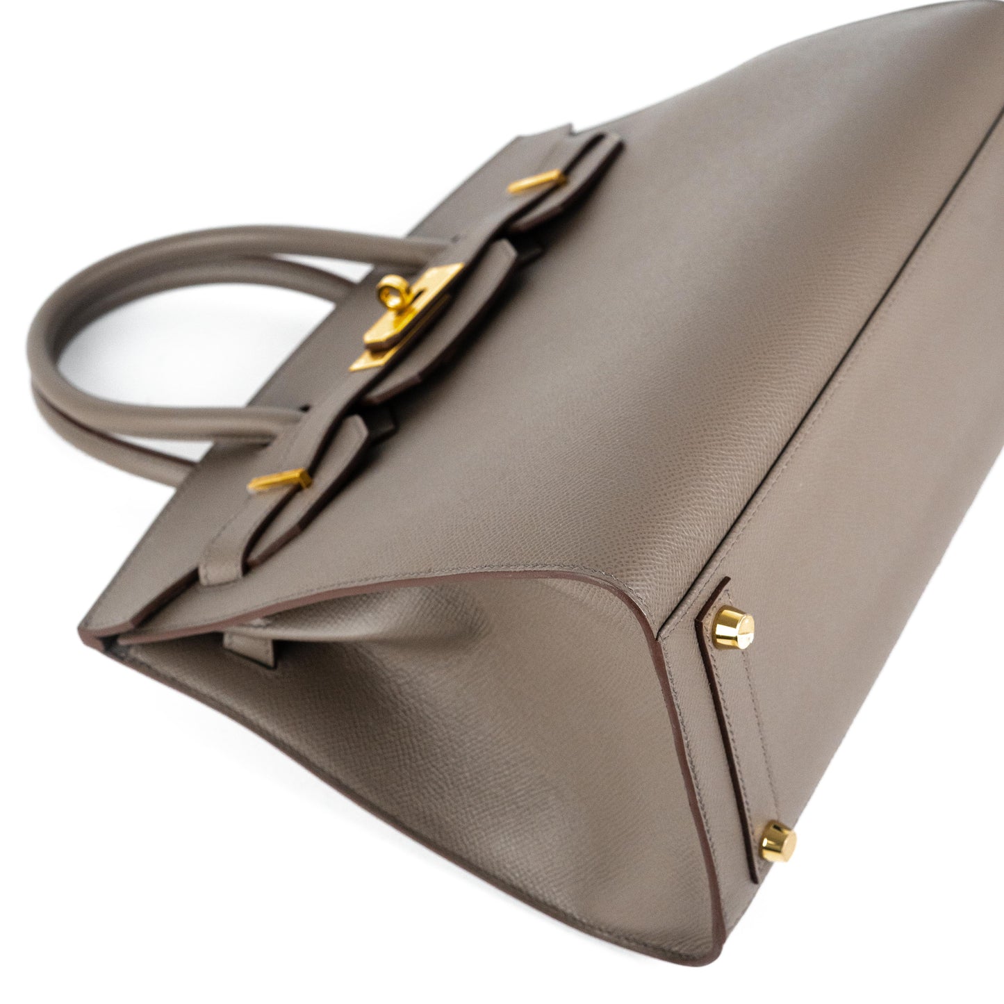 Hermes Birkin 30 Epsom Sellier Etain - Y Stamp