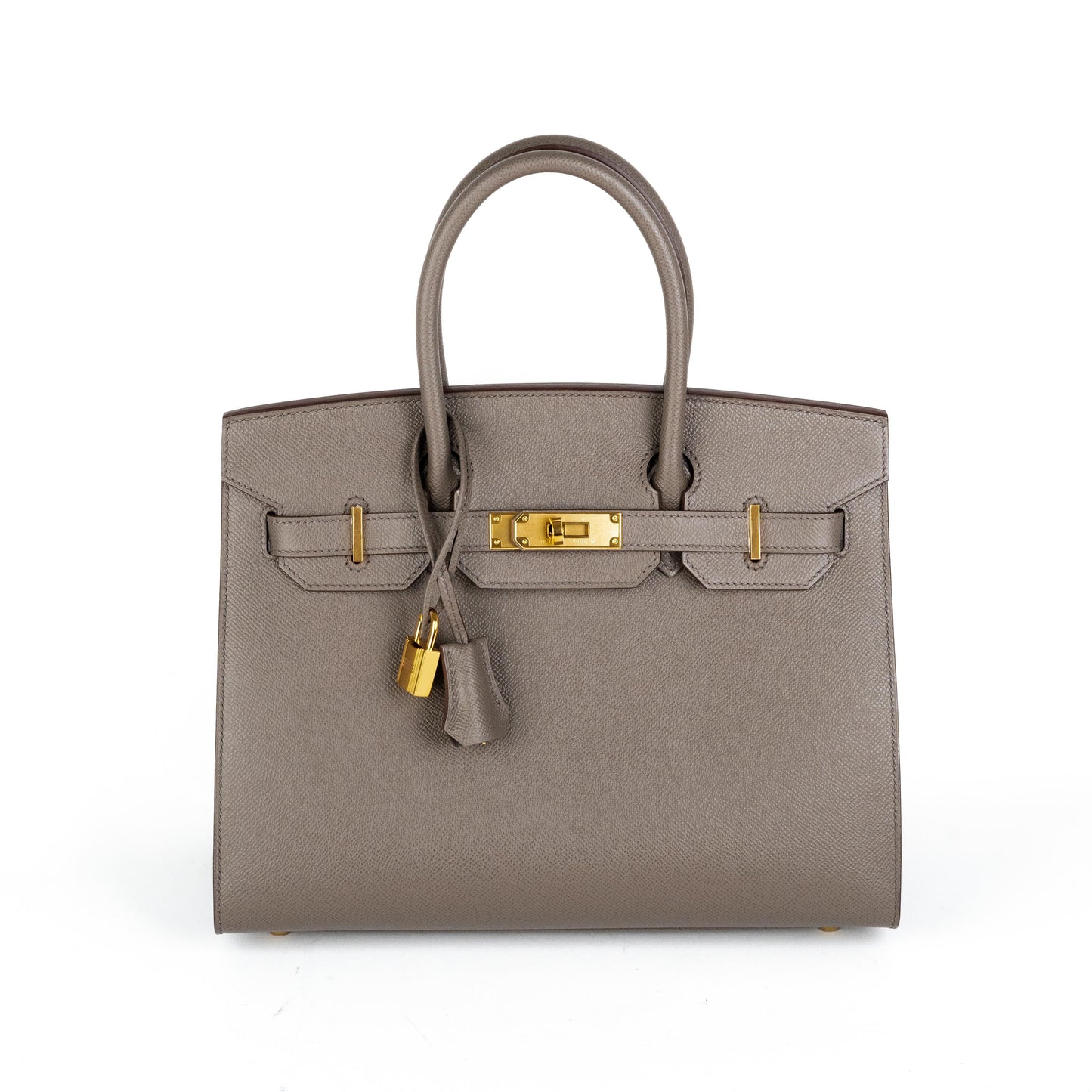 Hermes Birkin 30 Epsom Sellier Etain - Y Stamp