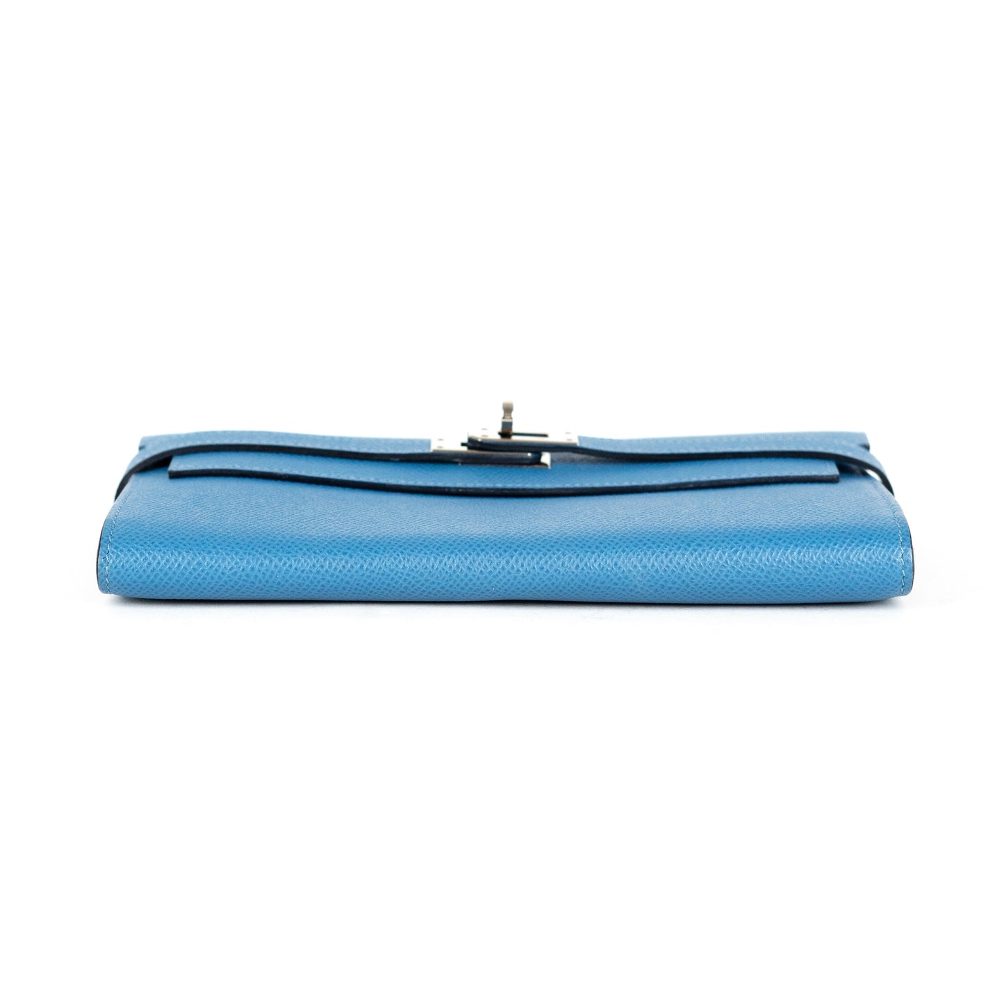 Hermes Kelly Wallet Blue