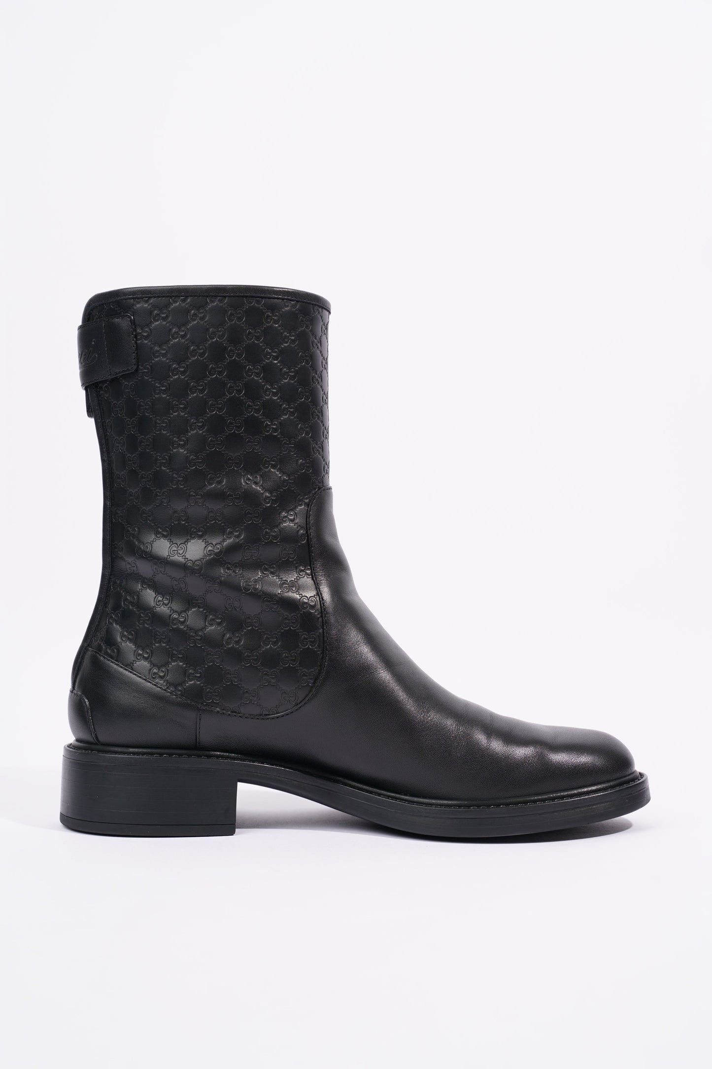 Gucci Womens Microguccissima Boot Black EU 38.5 / UK 5.5