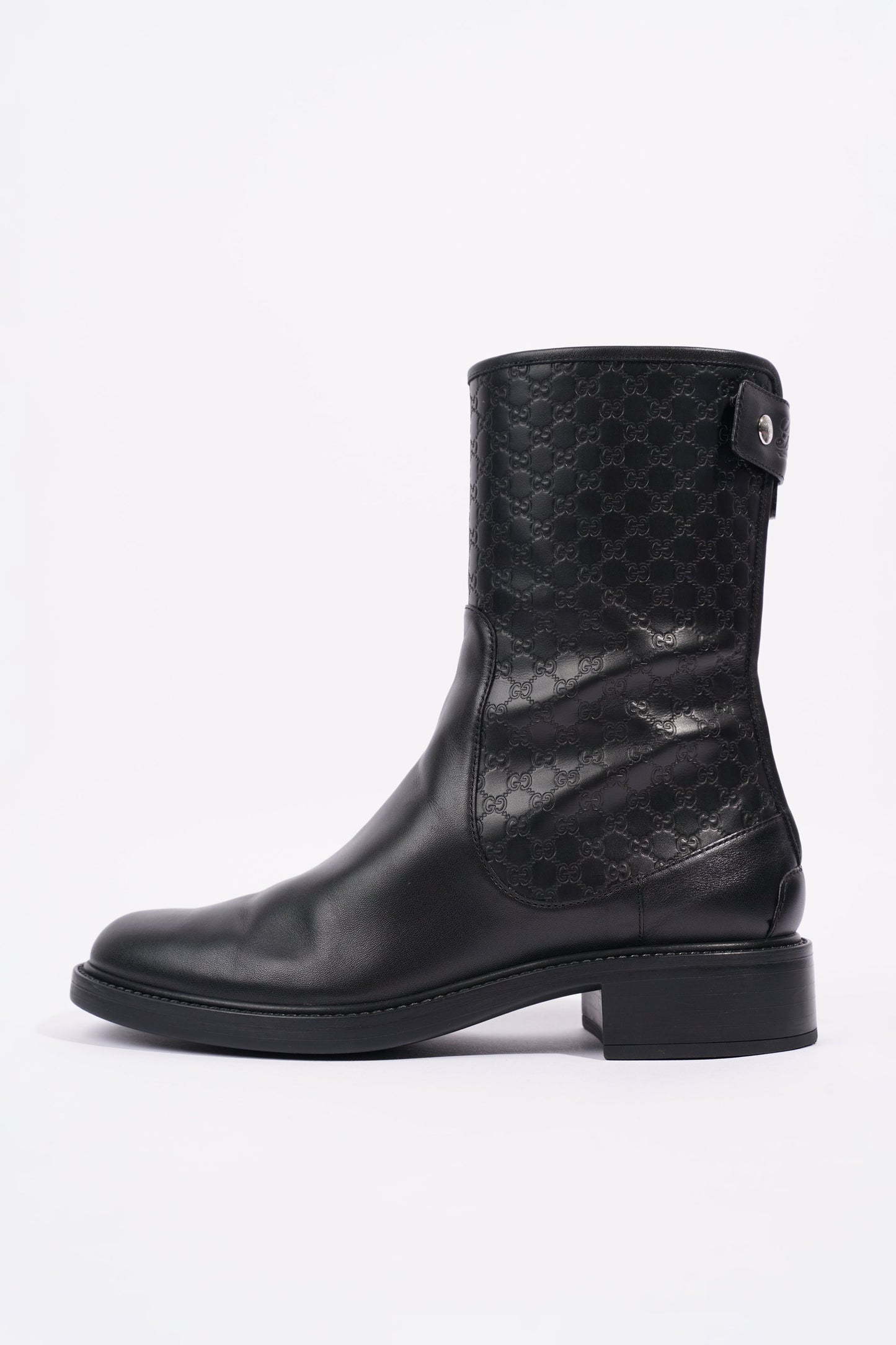 Gucci Womens Microguccissima Boot Black EU 38.5 / UK 5.5