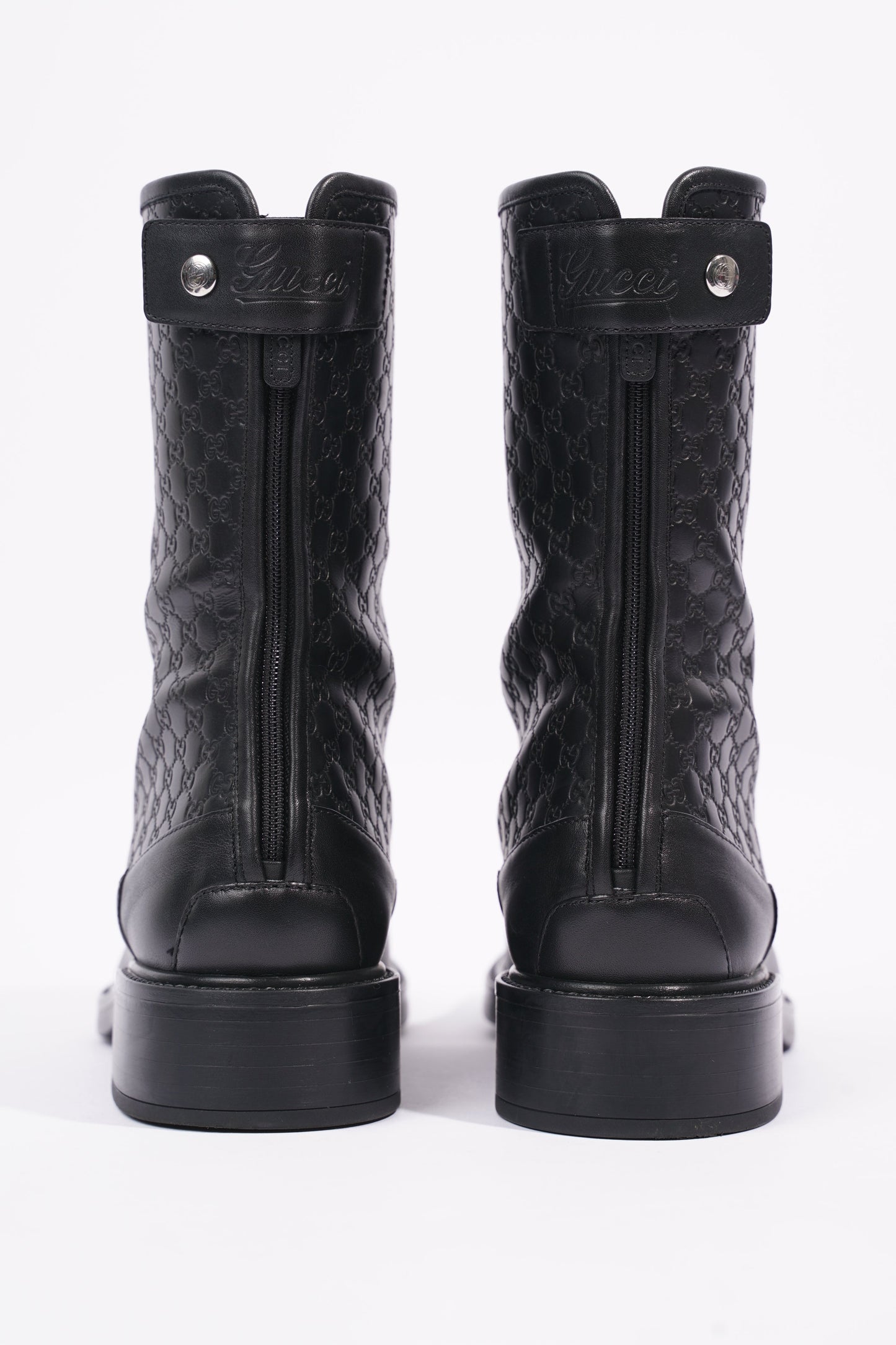 Gucci Womens Microguccissima Boot Black EU 38.5 / UK 5.5