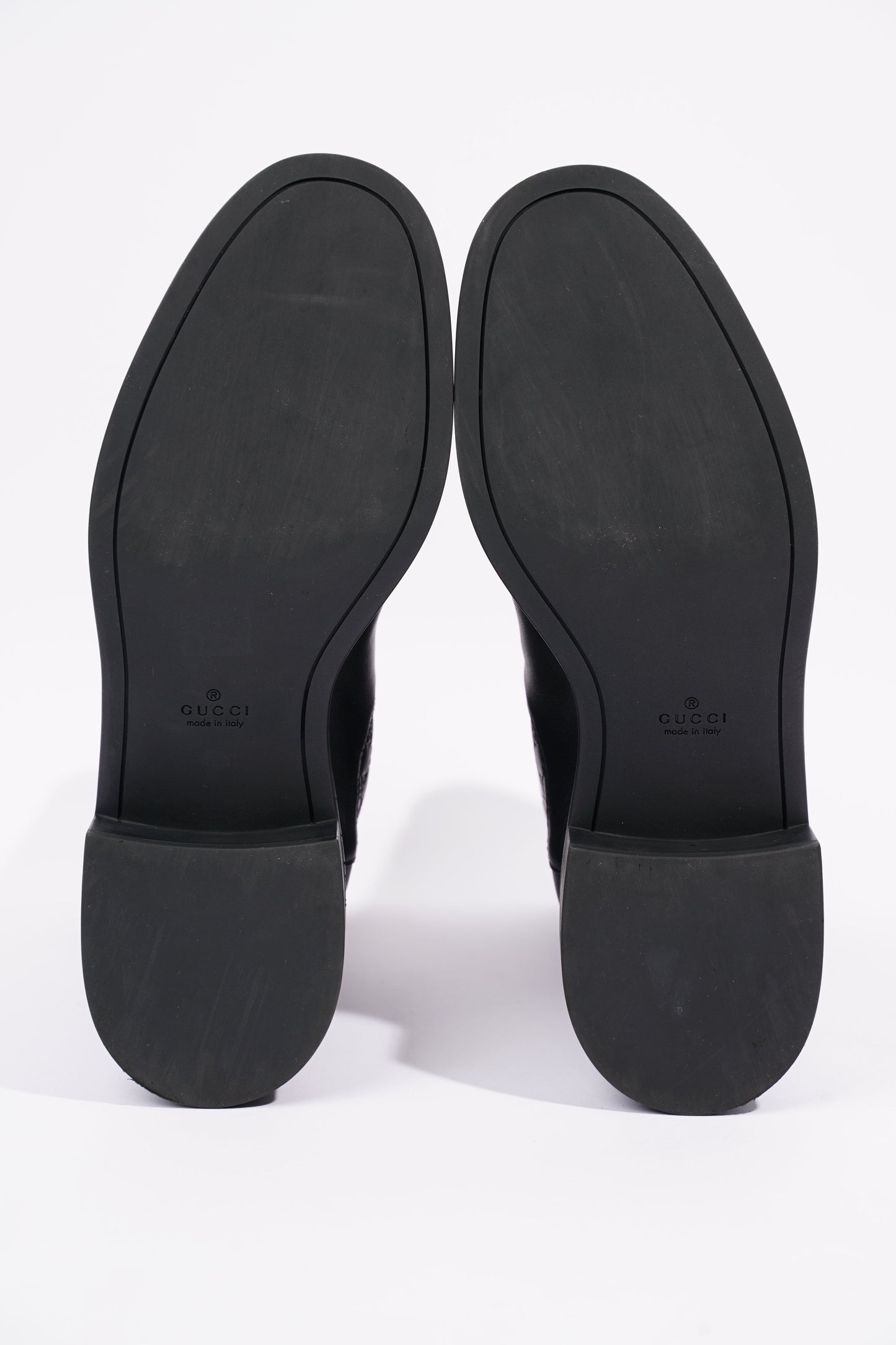 Gucci Womens Microguccissima Boot Black EU 38.5 / UK 5.5