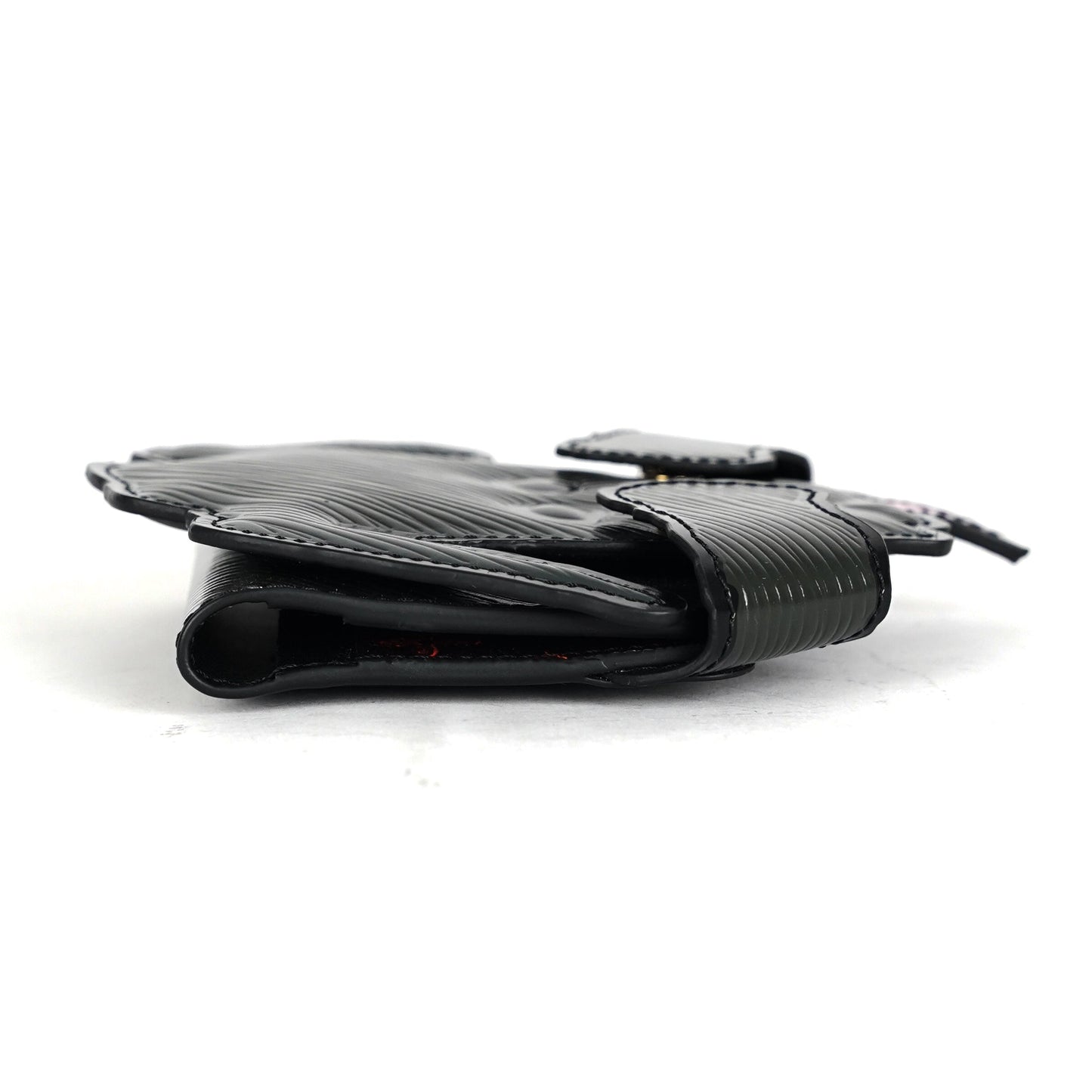 Louis Vuitton Epi Dog Card Holder Black