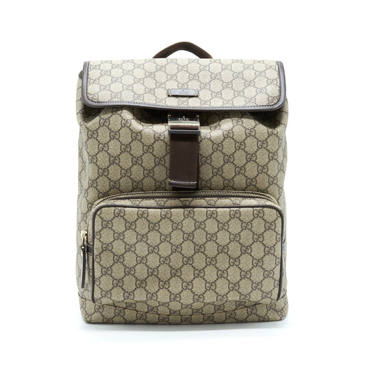 Gucci Backpack GG Supreme Canvas GHW