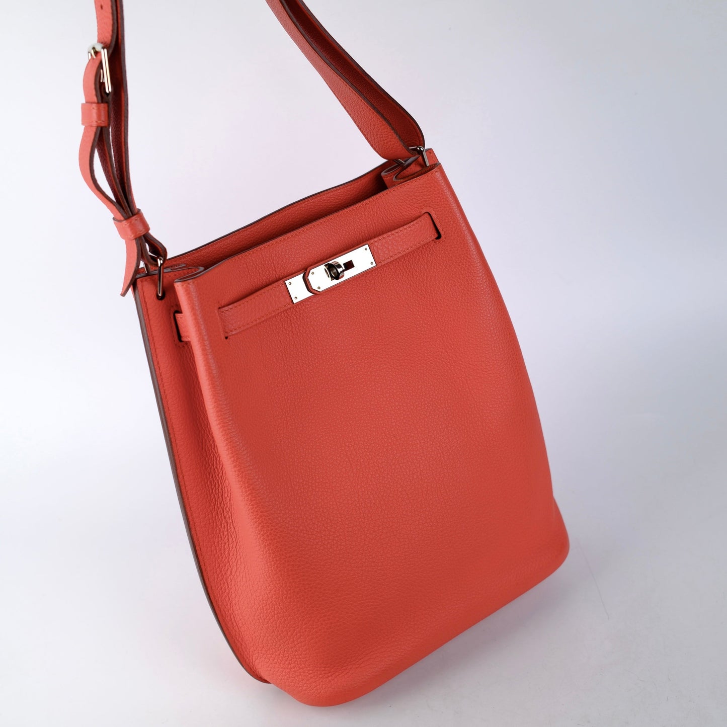 Hermes So Kelly 22 Togo 9T Capucine - Q Square