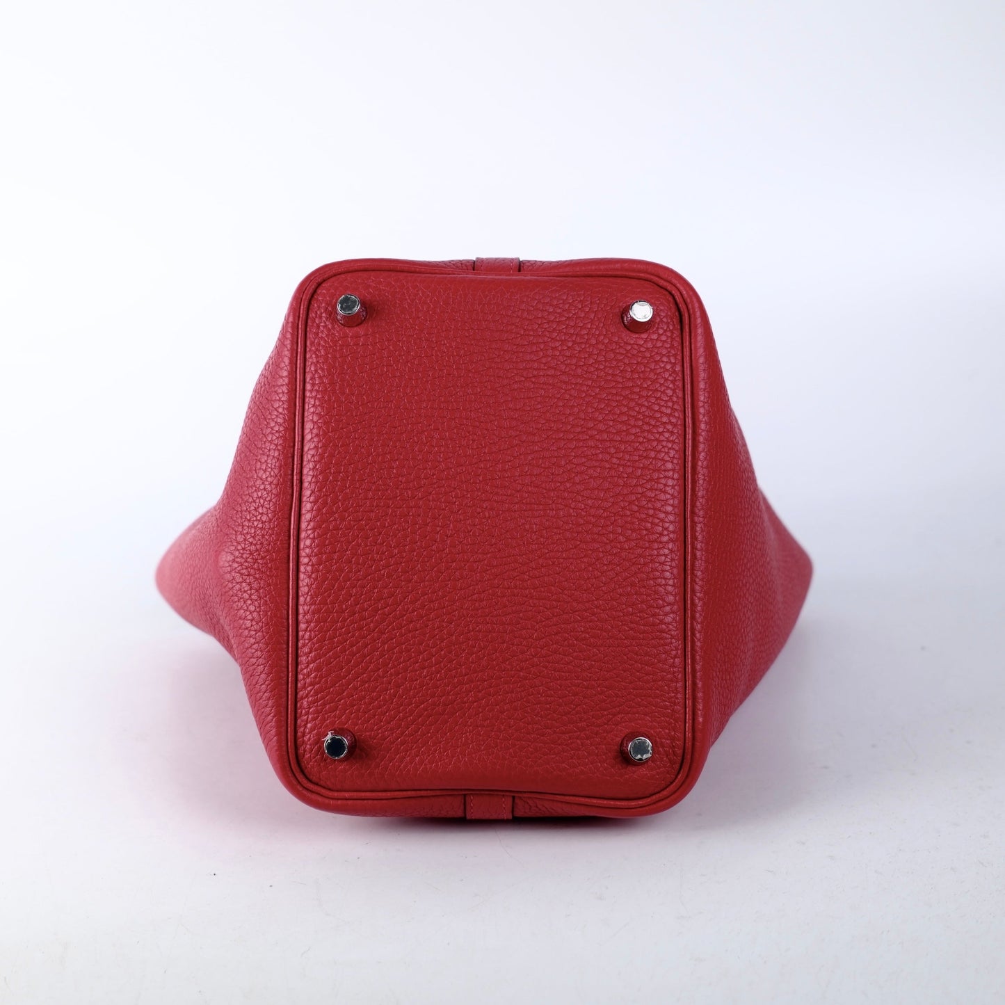Hermes Picotin 18 Clemence Red- C Stamp
