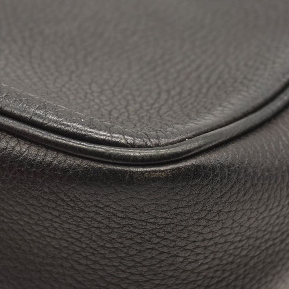 GUCCI Pebbled Calfskin Small Soho Disco Bag Black