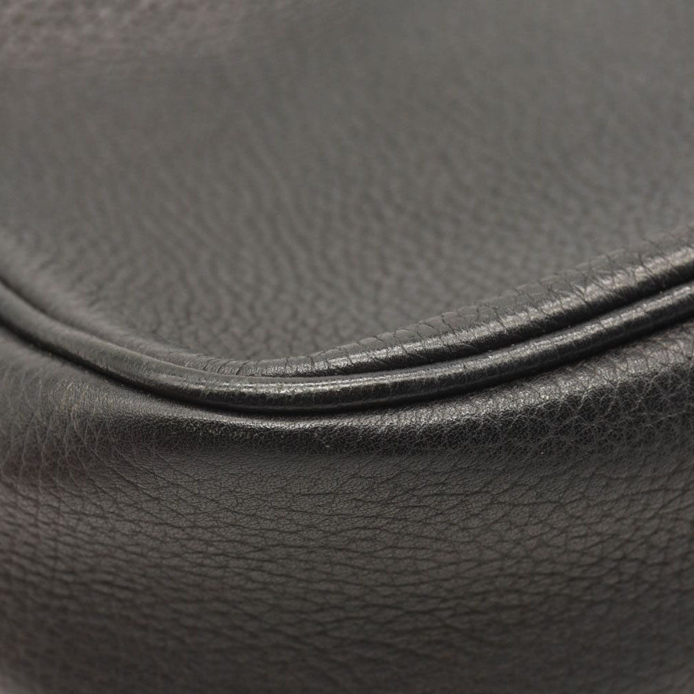 GUCCI Pebbled Calfskin Small Soho Disco Bag Black