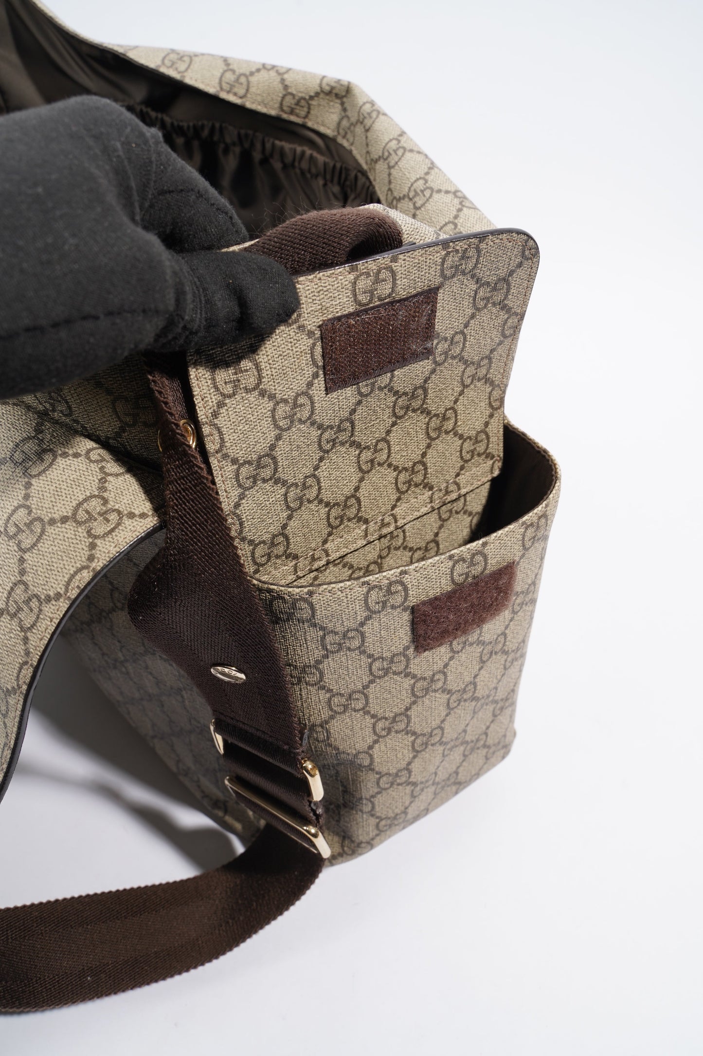 Gucci Baby Changing Bag Supreme Coated Canvas