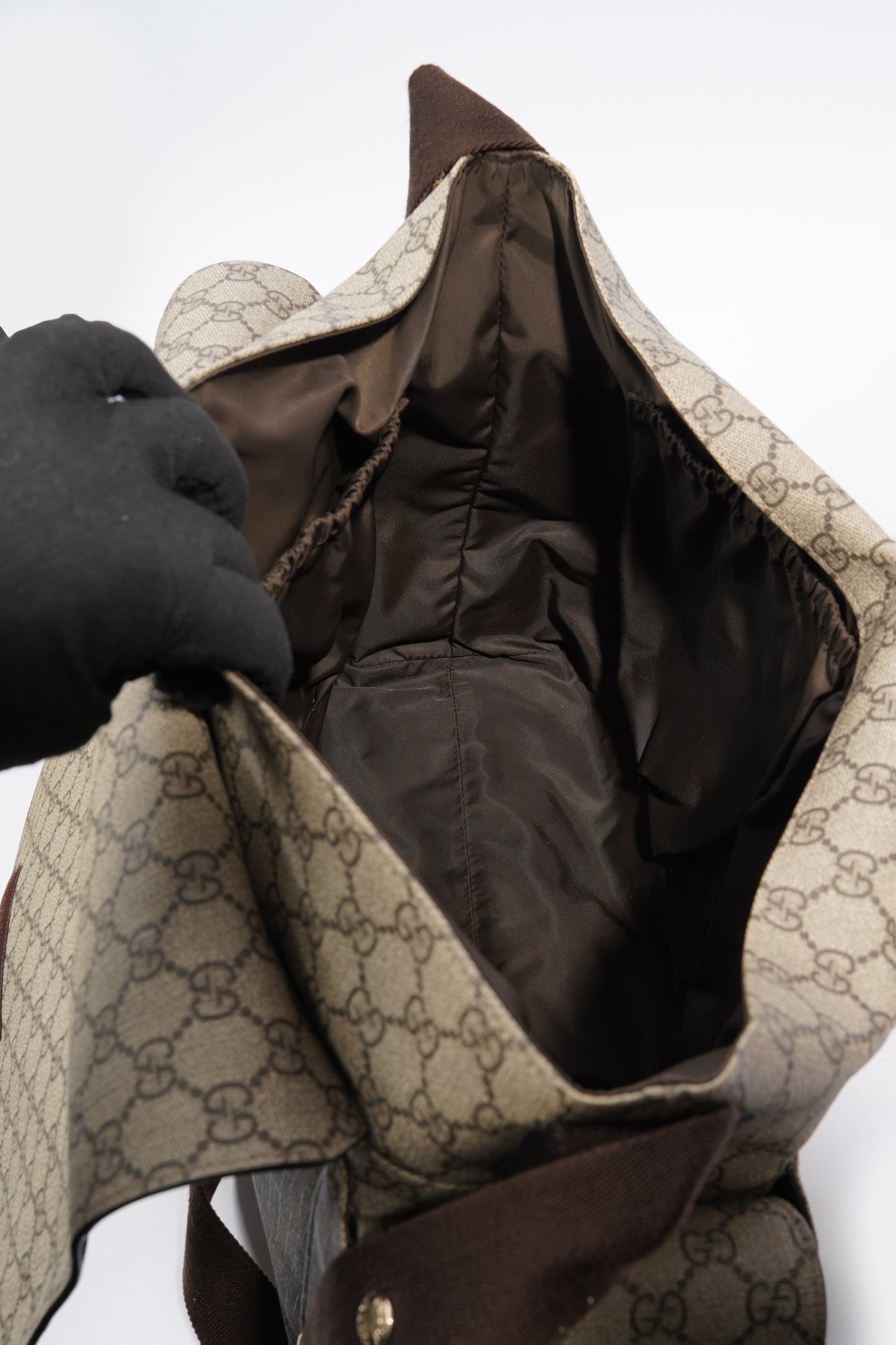 Gucci Baby Changing Bag Supreme Coated Canvas