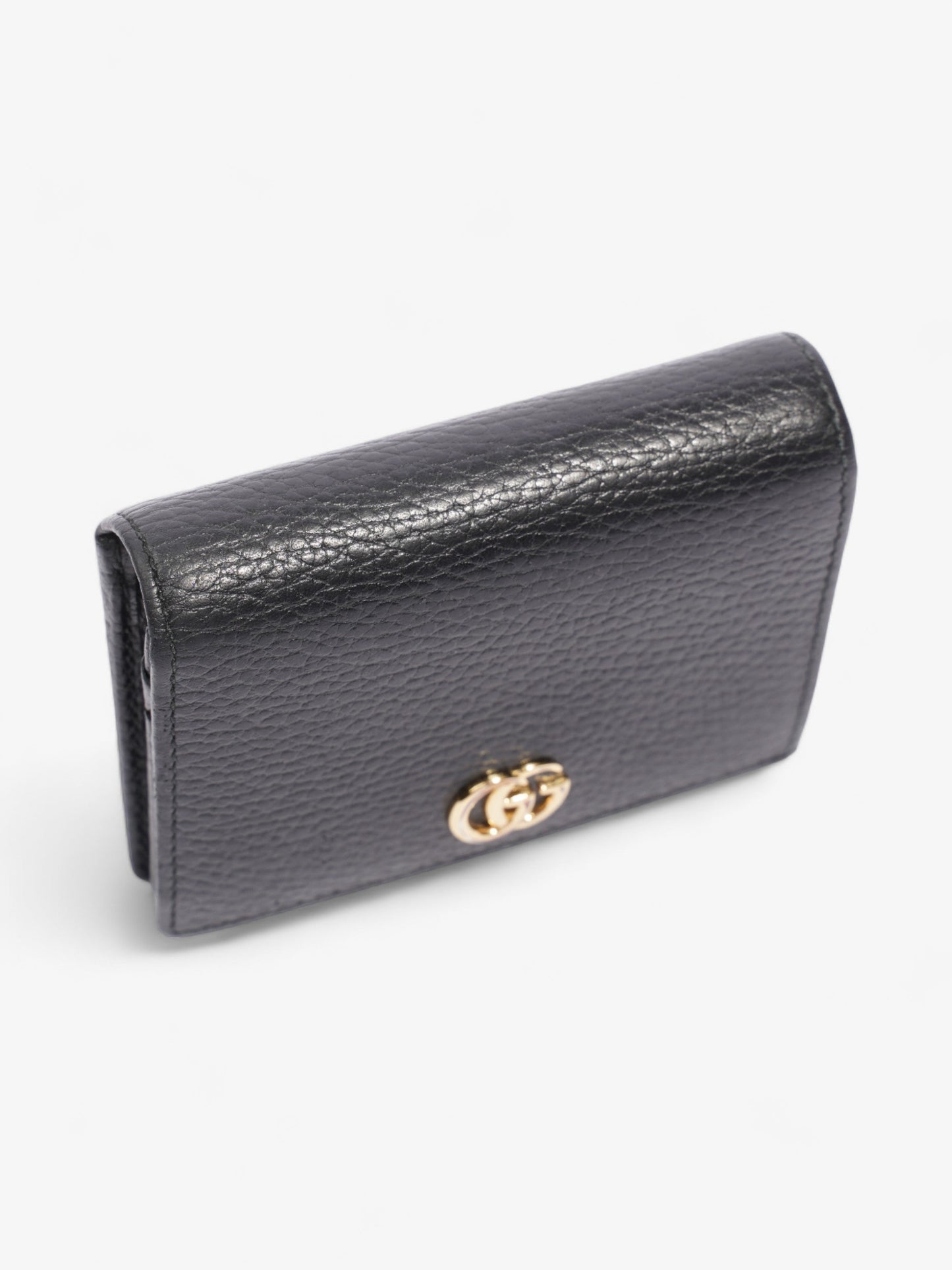 Gucci GG Marmont Card Holder Black Leather