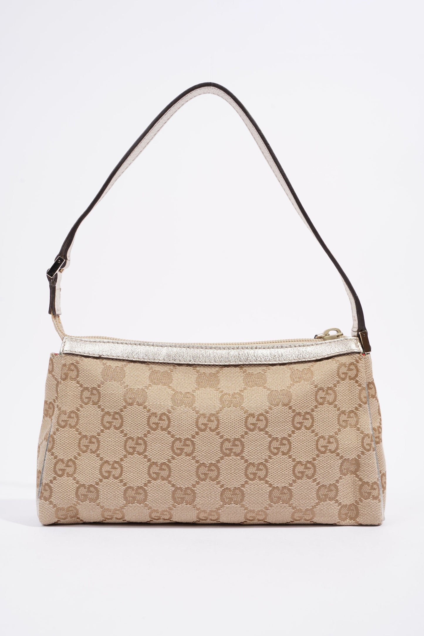 Gucci GG Pouch Beige Canvas