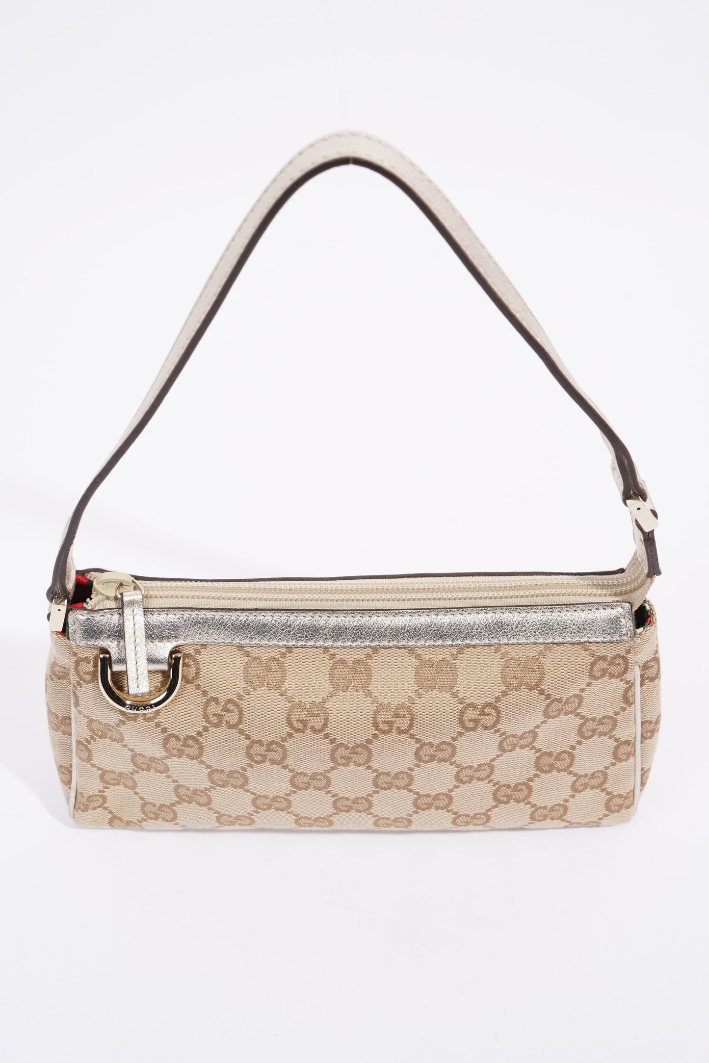 Gucci GG Pouch Beige Canvas