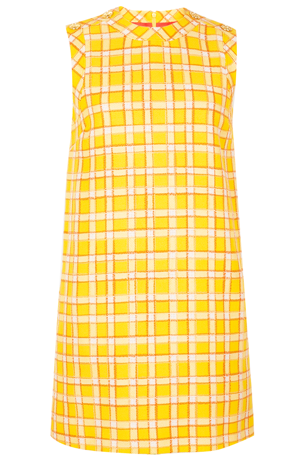GUCCI Dress Check Yellow