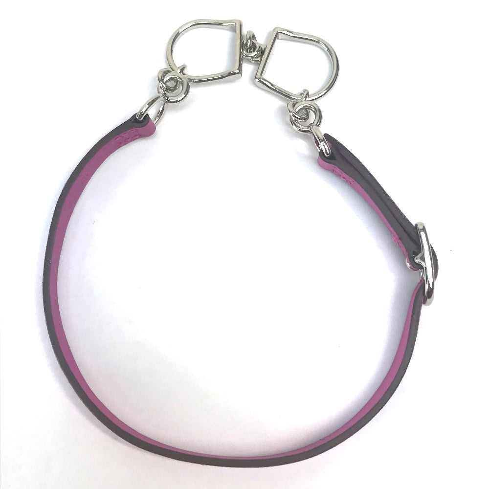 HERMES bracelet Vaux Swift purple Accessories Etrie de Bourtour Women T2 Used