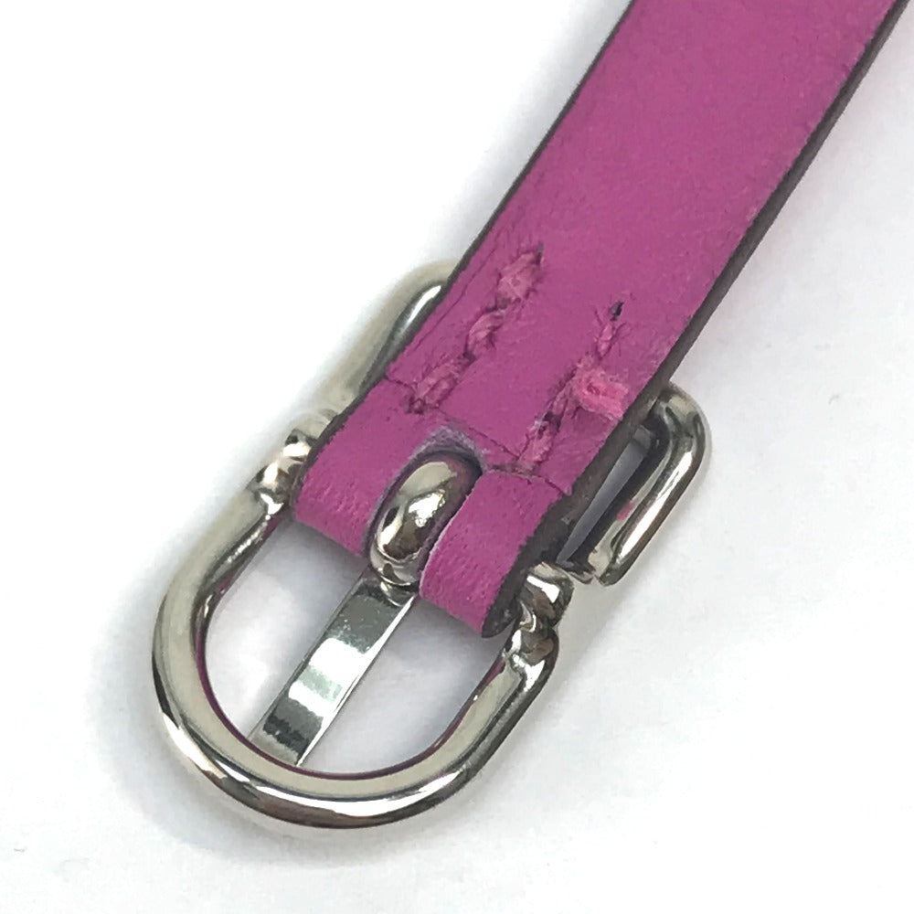 HERMES bracelet Vaux Swift purple Accessories Etrie de Bourtour Women T2 Used