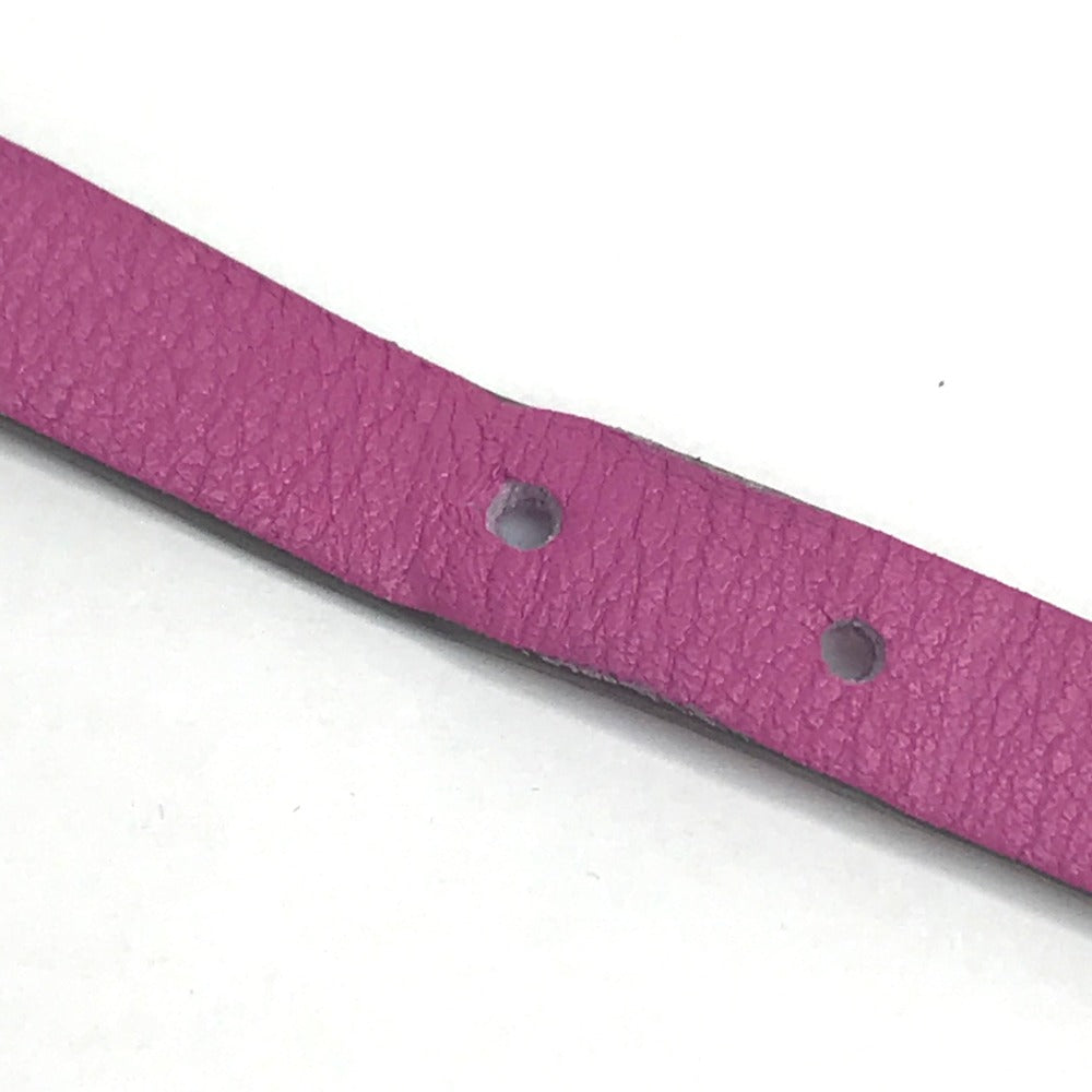 HERMES bracelet Vaux Swift purple Accessories Etrie de Bourtour Women T2 Used