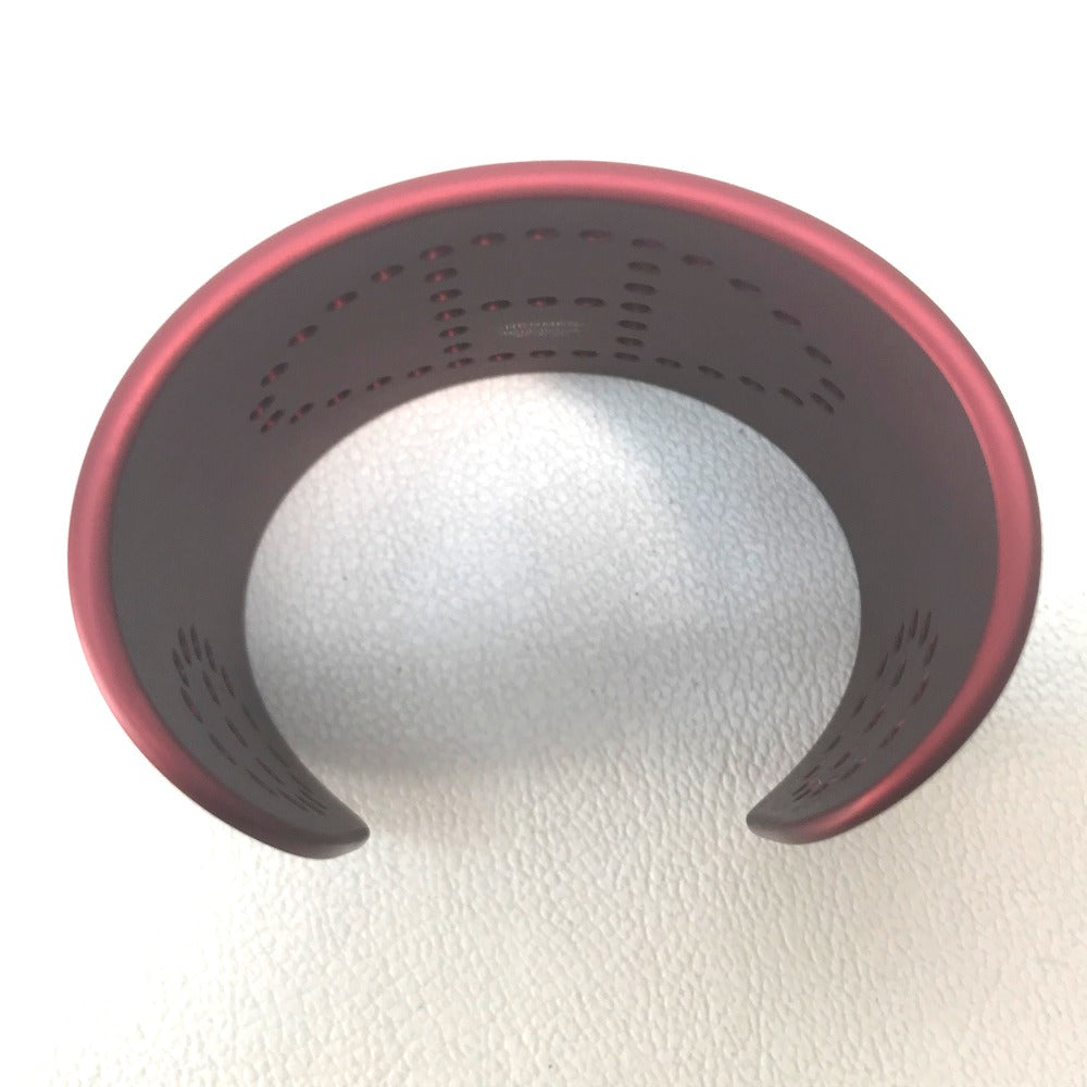 HERMES bracelet aluminum Rouge Sunset aluminum