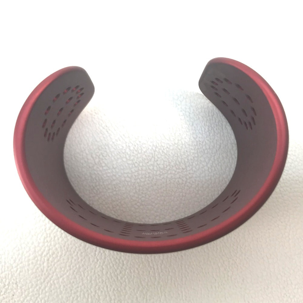 HERMES bracelet aluminum Rouge Sunset aluminum