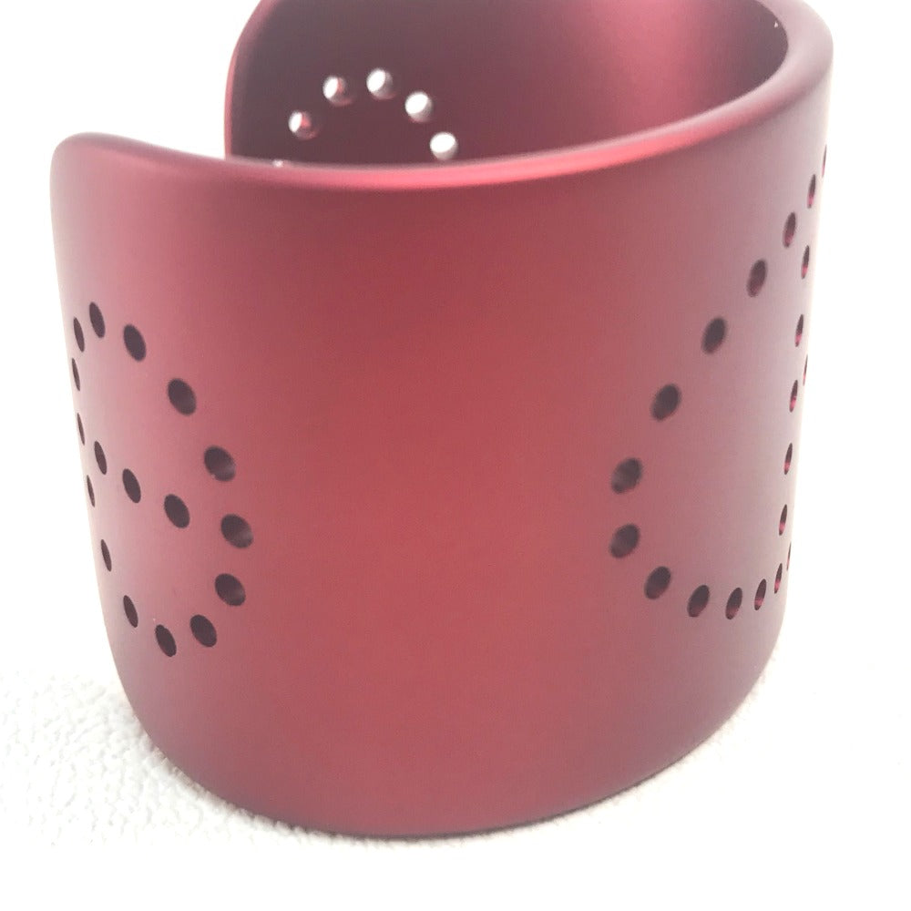 HERMES bracelet aluminum Rouge Sunset aluminum
