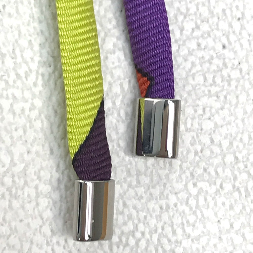 HERMES charm Chevre / Silk Pink purple / orange Samarkand Women Used