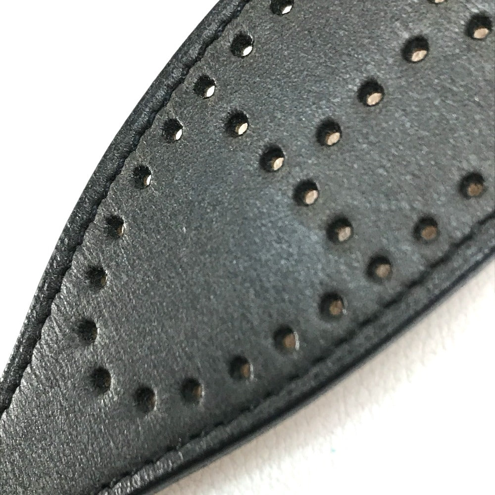 HERMES bracelet leather Black / brown Accessories Evelyn unisex(Unisex) Used