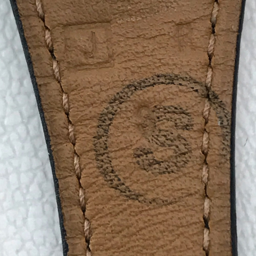 HERMES bracelet leather Black / brown Accessories Evelyn unisex(Unisex) Used