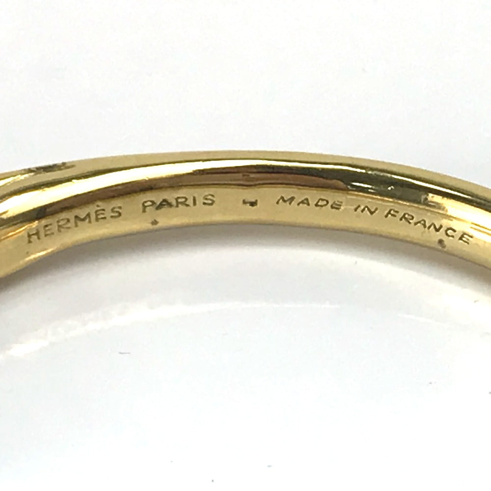 HERMES Bangle Gold Plated gold Accessories Shuval horse horse Women Used