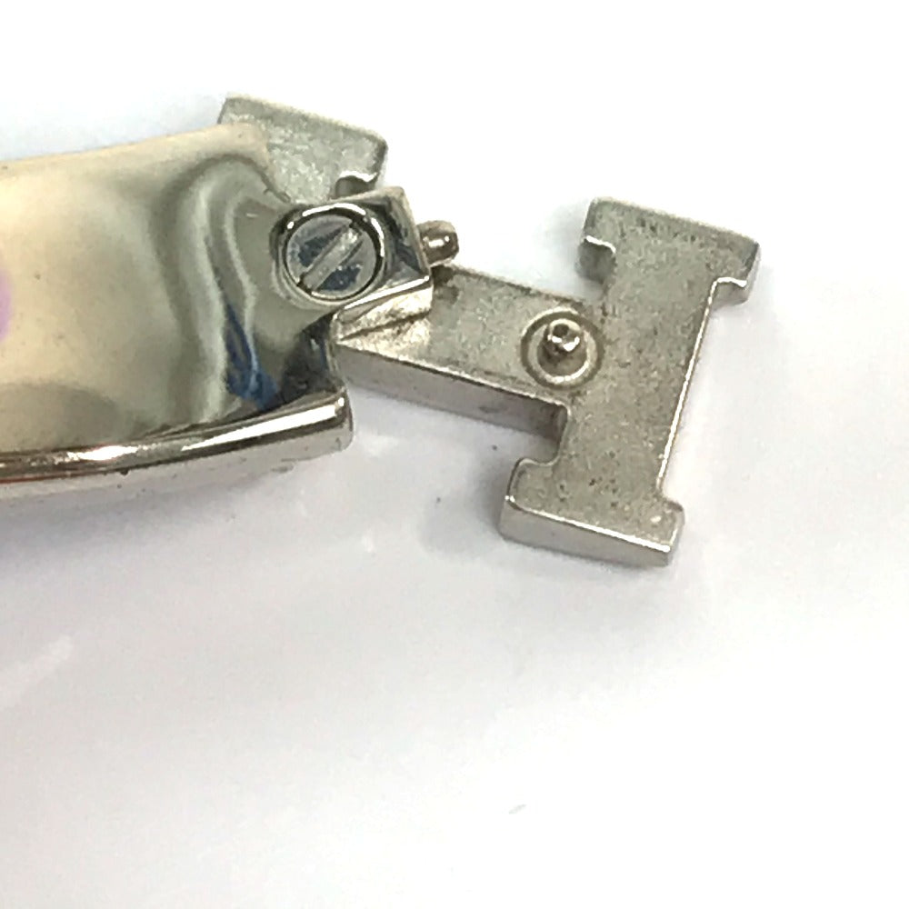 HERMES Bangle metal Blue / Silver Click crack PM Women Used