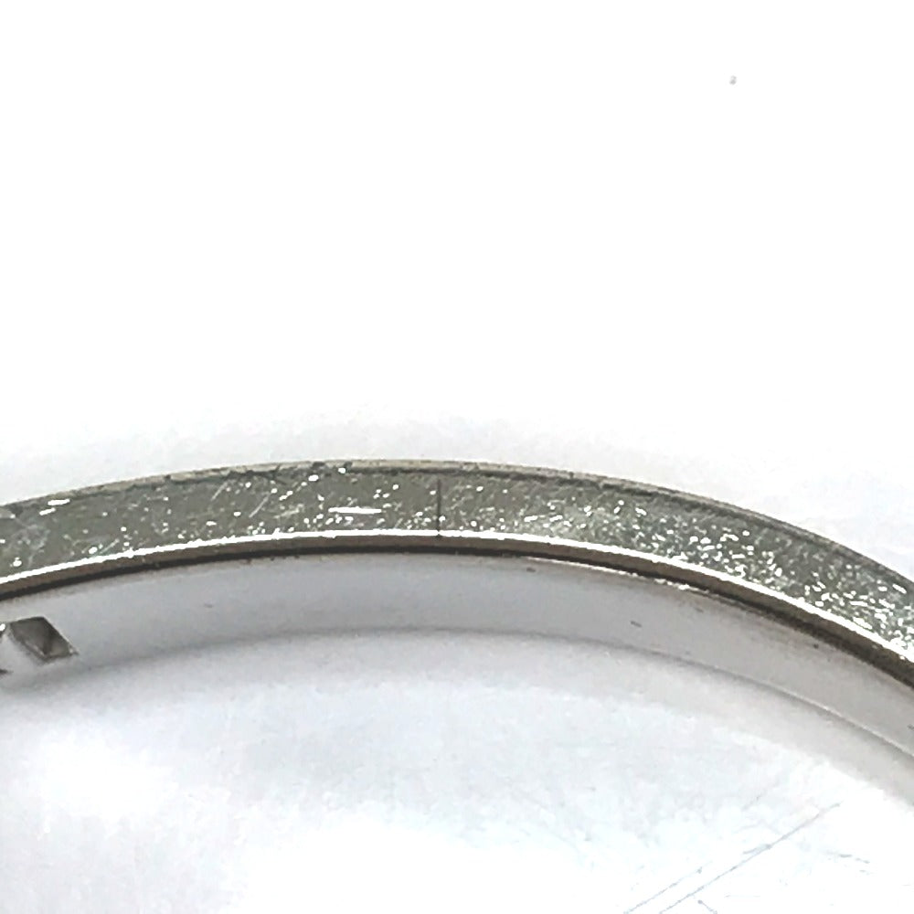 HERMES Bangle metal Blue / Silver Click crack PM Women Used