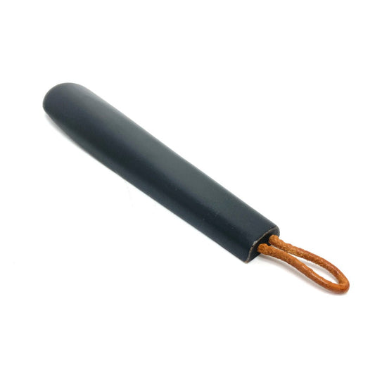 HERMES Shoehorn Wood black Serie Shoehorn unisex(Unisex) Used