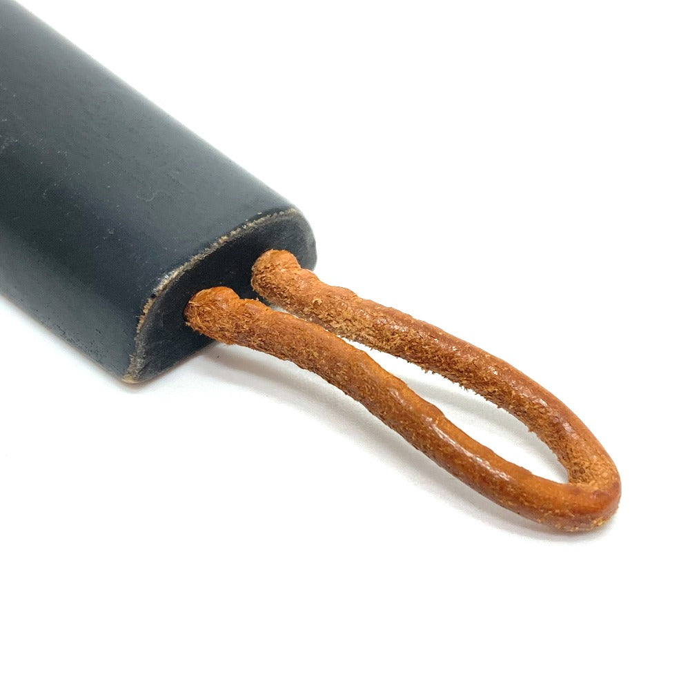 HERMES Shoehorn Wood black Serie Shoehorn unisex(Unisex) Used