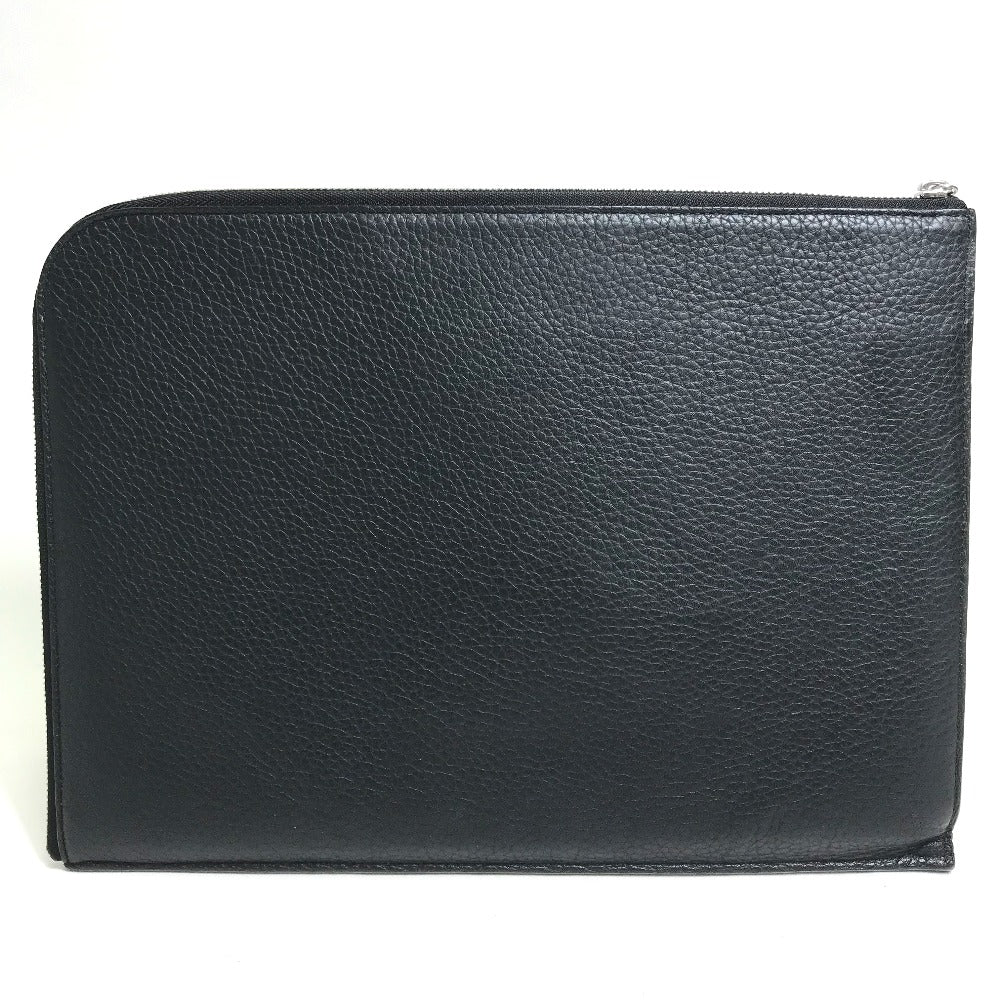 LOUIS VUITTON Clutch bag M67756 Taurillon Clemence Leather black LV Circle bag