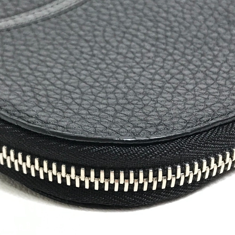 LOUIS VUITTON Clutch bag M67756 Taurillon Clemence Leather black LV Circle bag