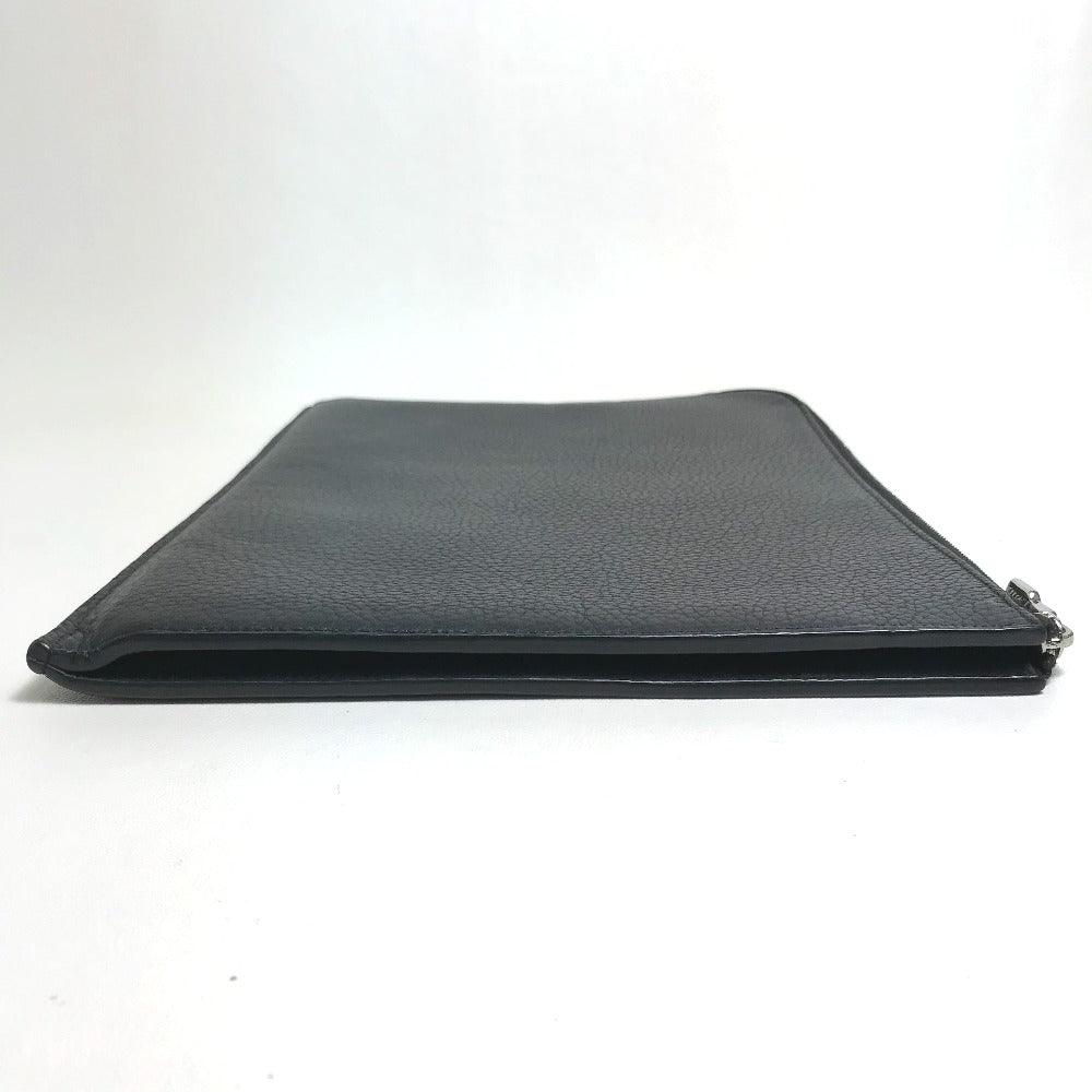 LOUIS VUITTON Clutch bag M67756 Taurillon Clemence Leather black LV Circle bag