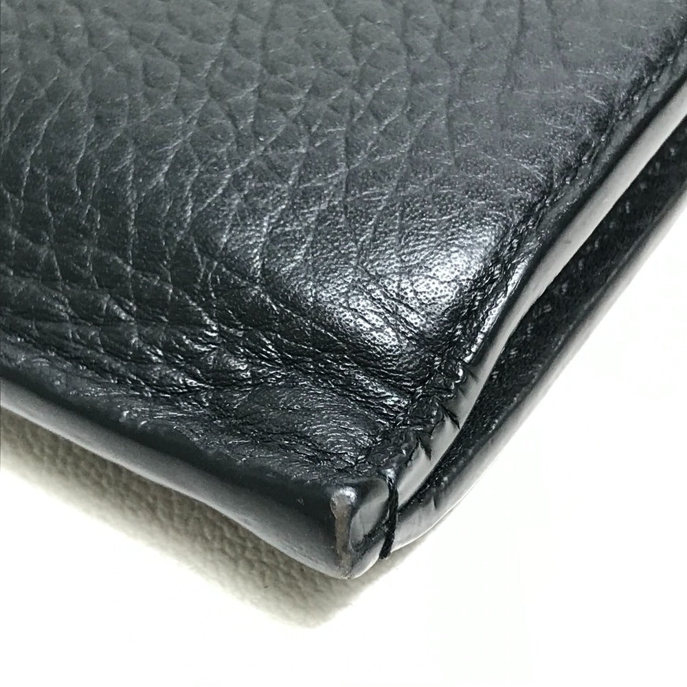 LOUIS VUITTON Clutch bag M67756 Taurillon Clemence Leather black LV Circle bag