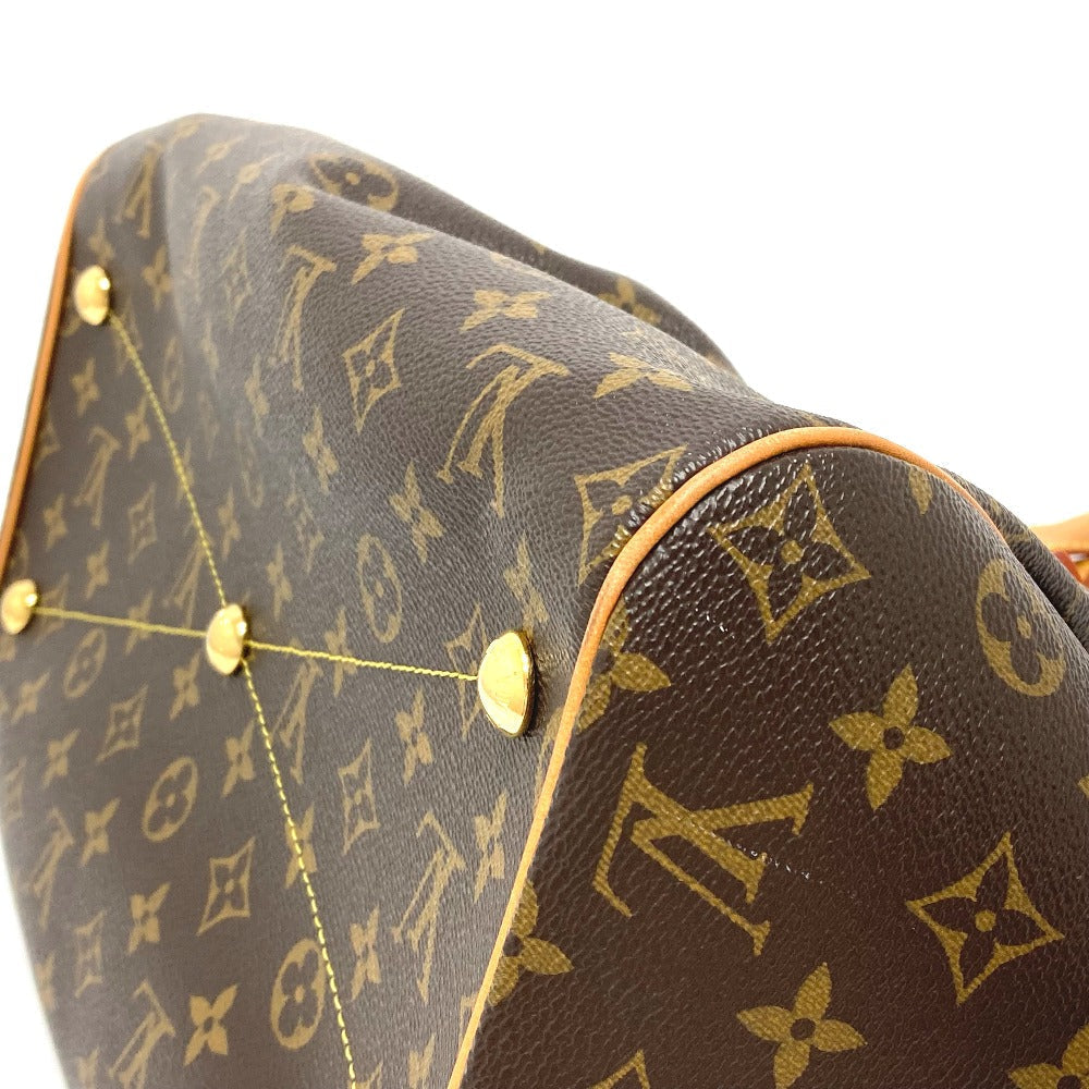 LOUIS VUITTON Handbag M40144 Monogram canvas Brown Monogram Tivoli GM Women Used