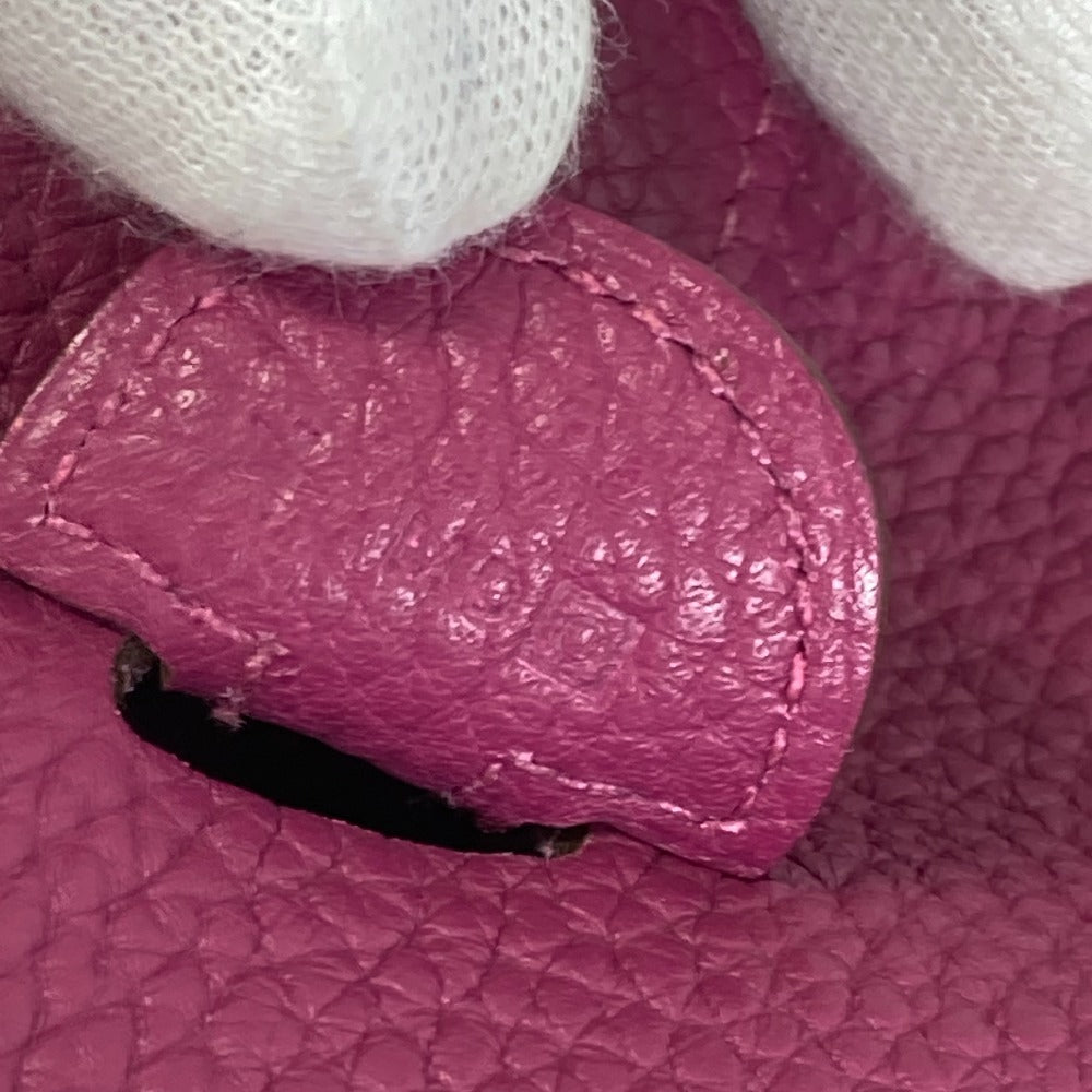 HERMES Shoulder Bag Taurillon Clemence Purple type Evelyn3 PM Troyes Women Used